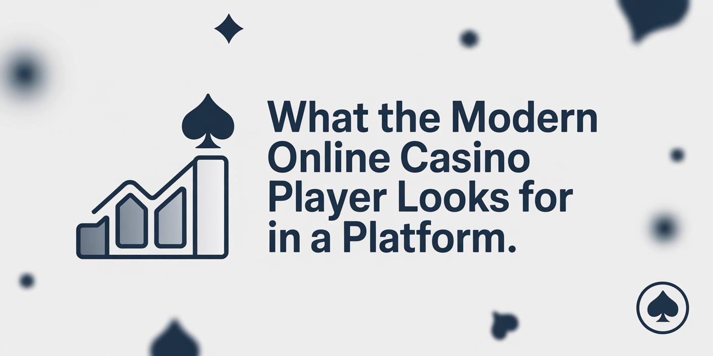 What the Modern Online Casino Player Looks for in a Platform